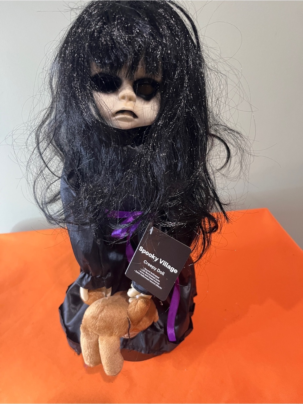 Creepy Doll Animatronics Doll